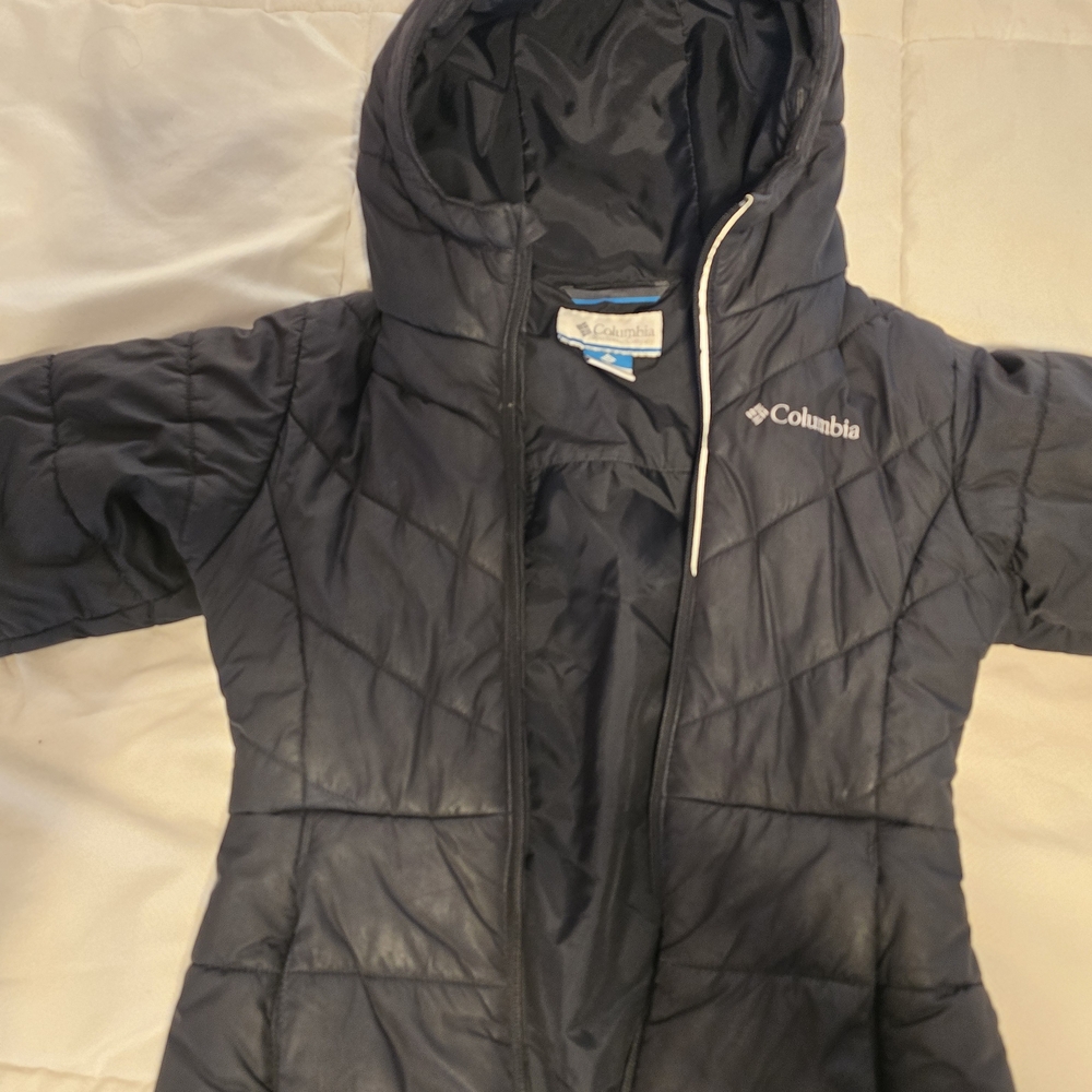 Girls Columbia Black Jacket